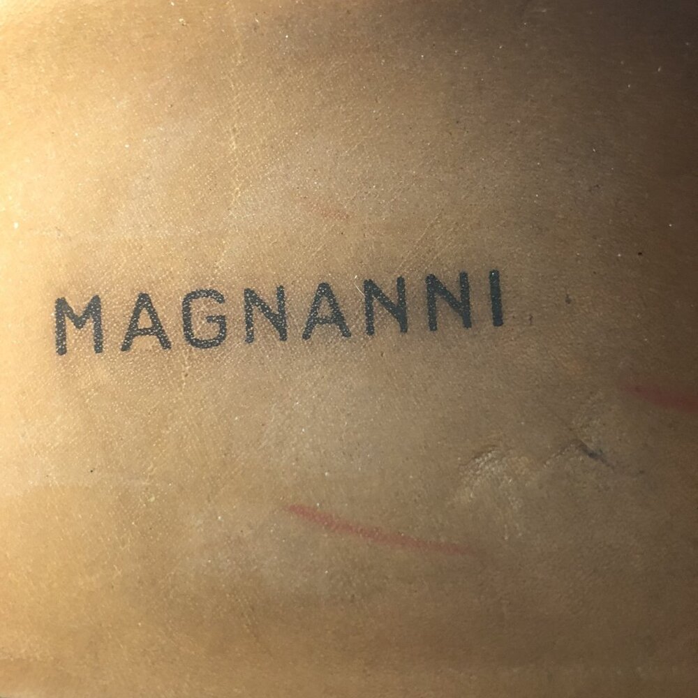 Magnanni Men’s Federico Oxford Dress Shoe Sz 11.5 Black Leather Cap Toe GUC - Picture 11 of 11